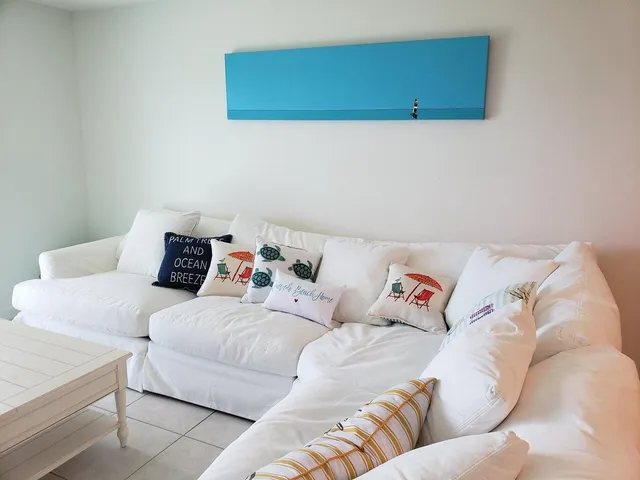 a living room with a couch