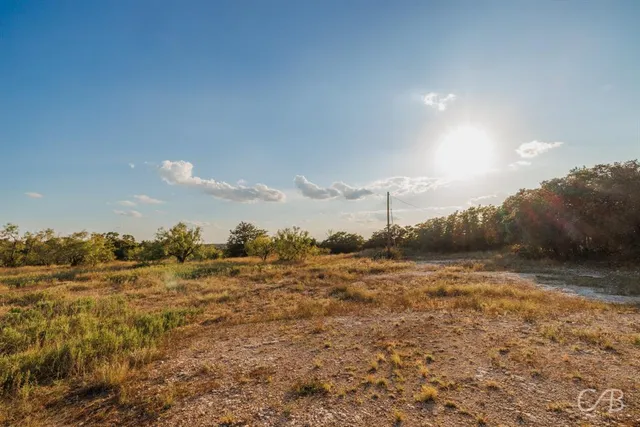 a view of an outdoor space and mountain view