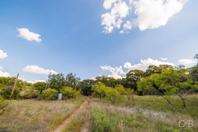 a view of lake with green space