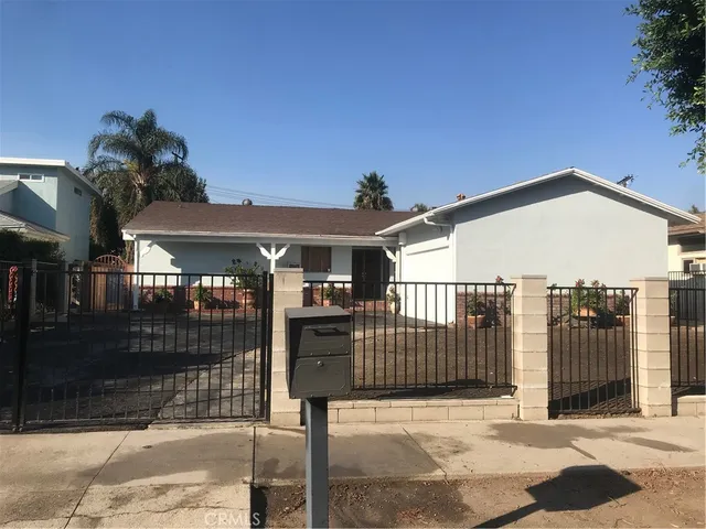 a view of a house with patio