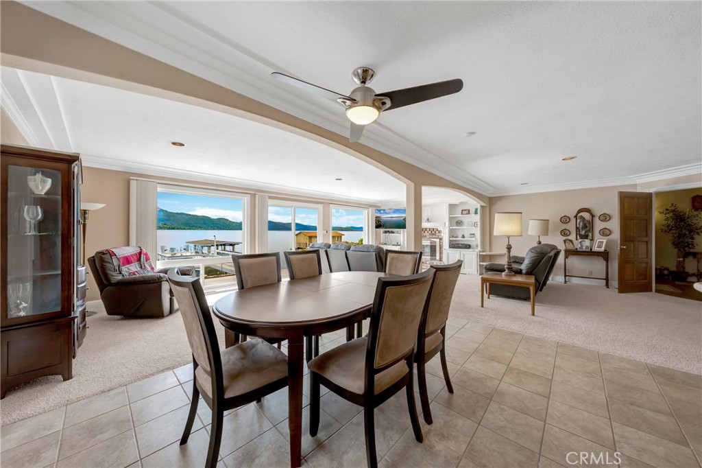 7753 Cora Drive Lucerne, CA 95458 - Photo 12 of 36 a view of a dining room with furniture and a livingroom