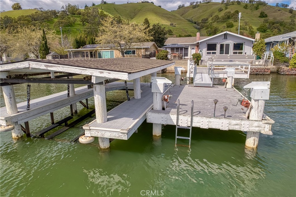 7753 Cora Drive Lucerne, CA 95458 - Photo 32 of 36 a aerial view of a house with a yard