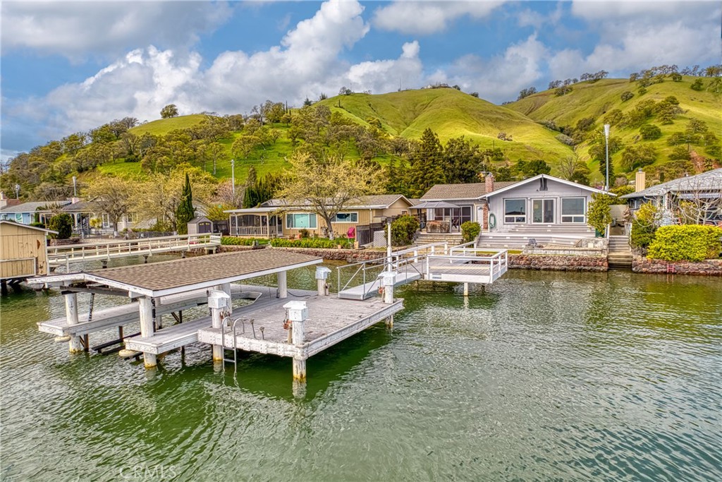 7753 Cora Drive Lucerne, CA 95458 - Photo 33 of 36 a view of a house with a ocean view