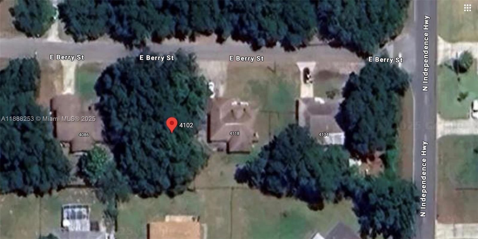 4102 East Berry Street Inverness, FL 34453 - Photo 2 of 5 an aerial view of multiple house