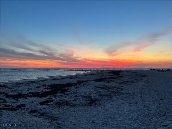 a view of an ocean and beach