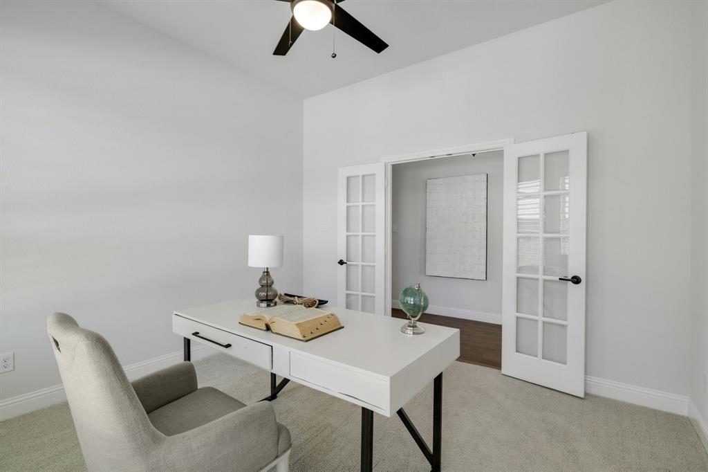 707 Soprano Drive Forney, TX 75126 - Photo 24 of 37 a view of a workspace with furniture