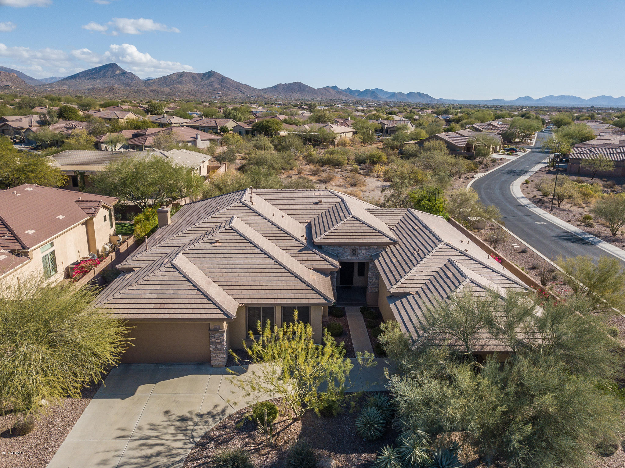40719 North River Bend Road Phoenix, AZ 85086 - Photo 34 of 58 42) AERIAL VIEW