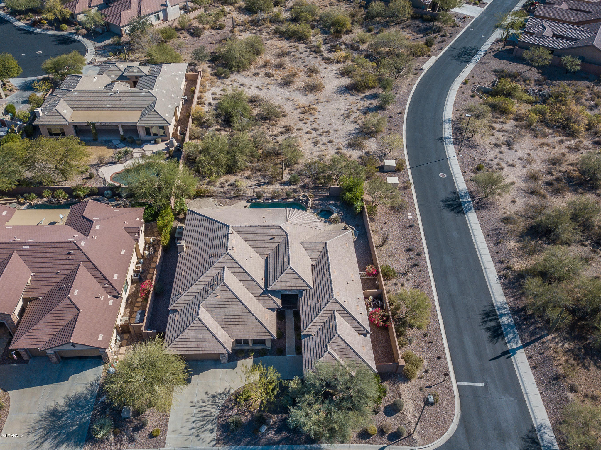 40719 North River Bend Road Phoenix, AZ 85086 - Photo 35 of 58 43) AERIAL VIEW