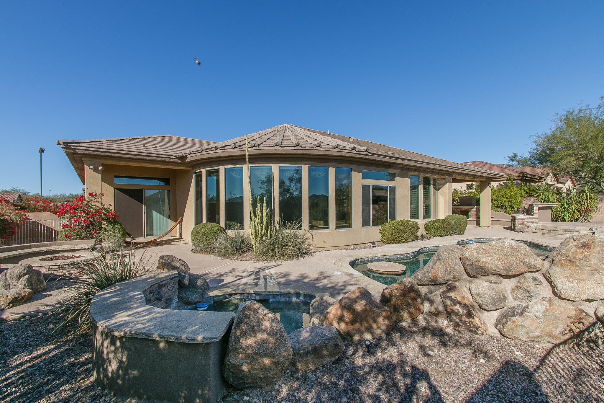 40719 North River Bend Road Phoenix, AZ 85086 - Photo 4 of 58 49) BACK OF HOME