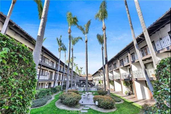 a view of a house with a patio