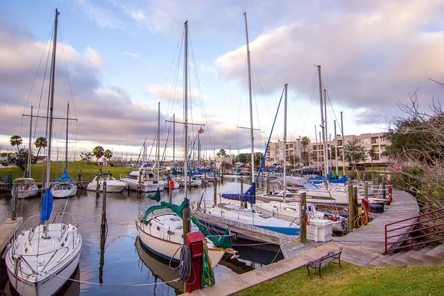 a living room with furniture kitchen view and large trees