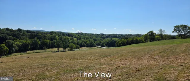 a view of outdoor space with mountain view