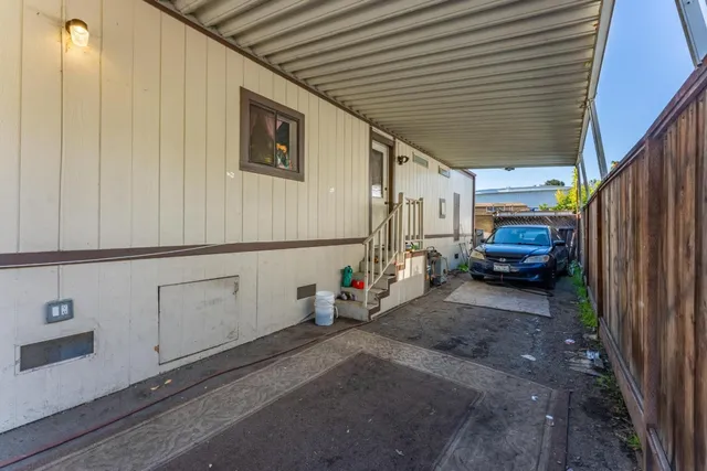 a view of car garage