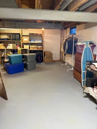 a view of room with gym equipment