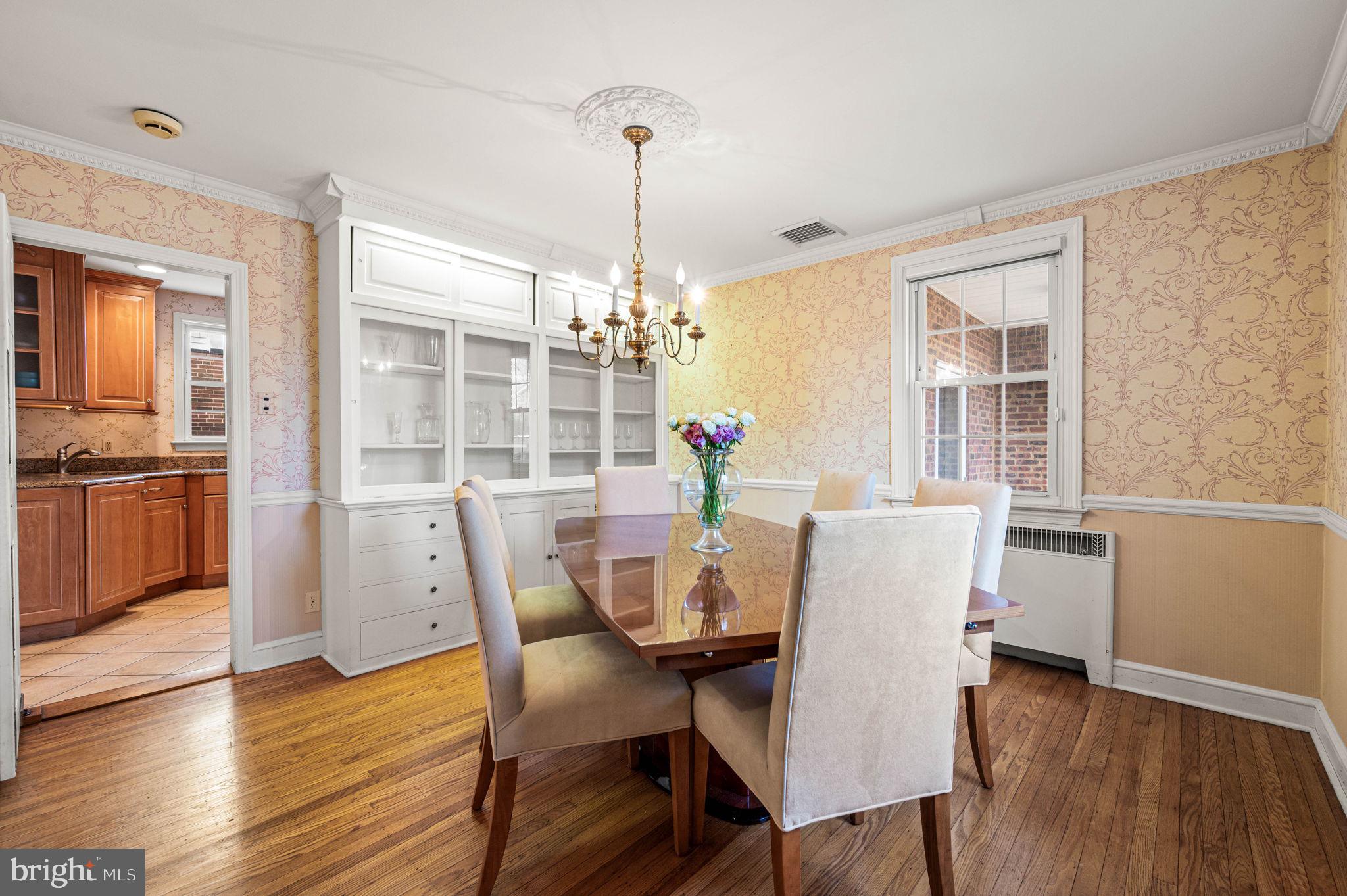 601 South Eagle Road Havertown, PA 19083 - Photo 6 of 32 a view of a dining room with furniture window and wooden floor