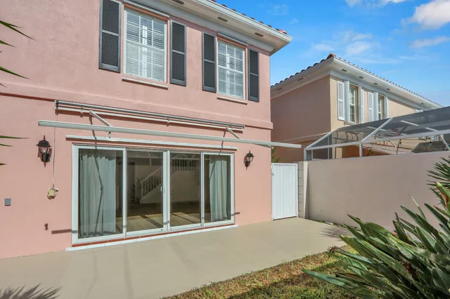 a view of a house with a window
