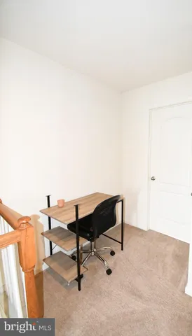 a view of workspace with chair