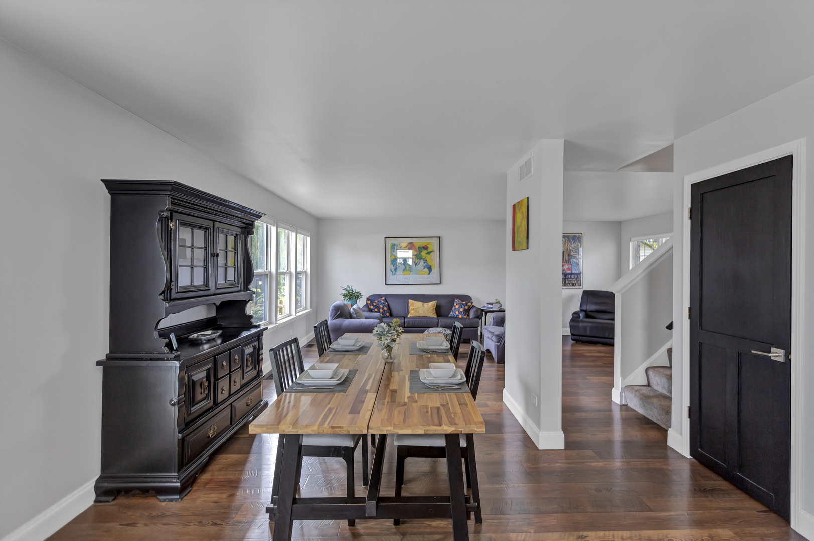 1908 Prairie Ridge Drive Plainfield, IL 60586 - Photo 10 of 34 a view of a dining room with furniture window and wooden floor