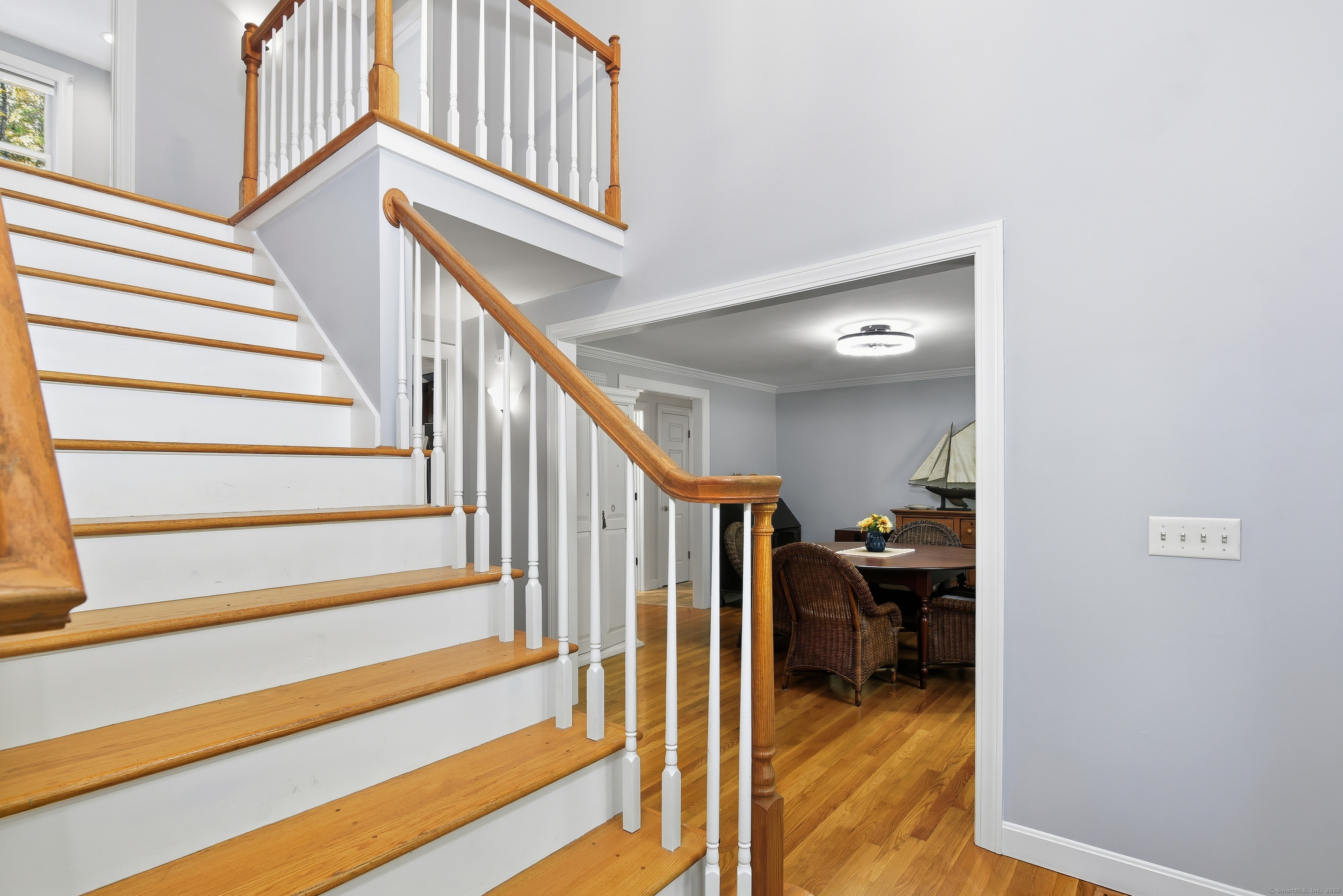 26 Center Road Woodstock, CT 06281 - Photo 16 of 39 a view of entryway and hall with wooden floor