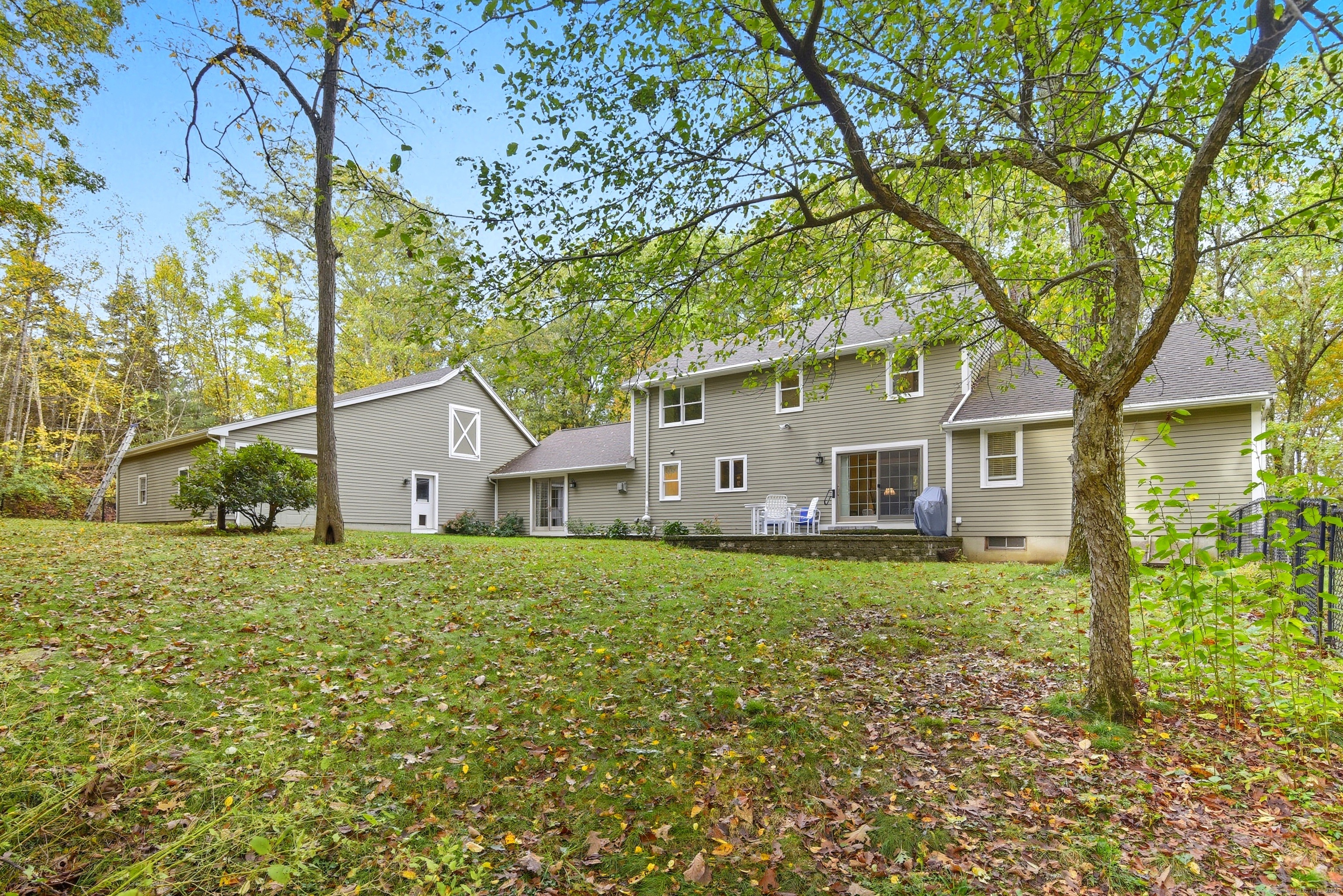 26 Center Road Woodstock, CT 06281 - Photo 30 of 39 a house view with a outdoor space