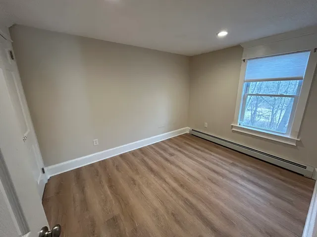 wooden floor in an empty room