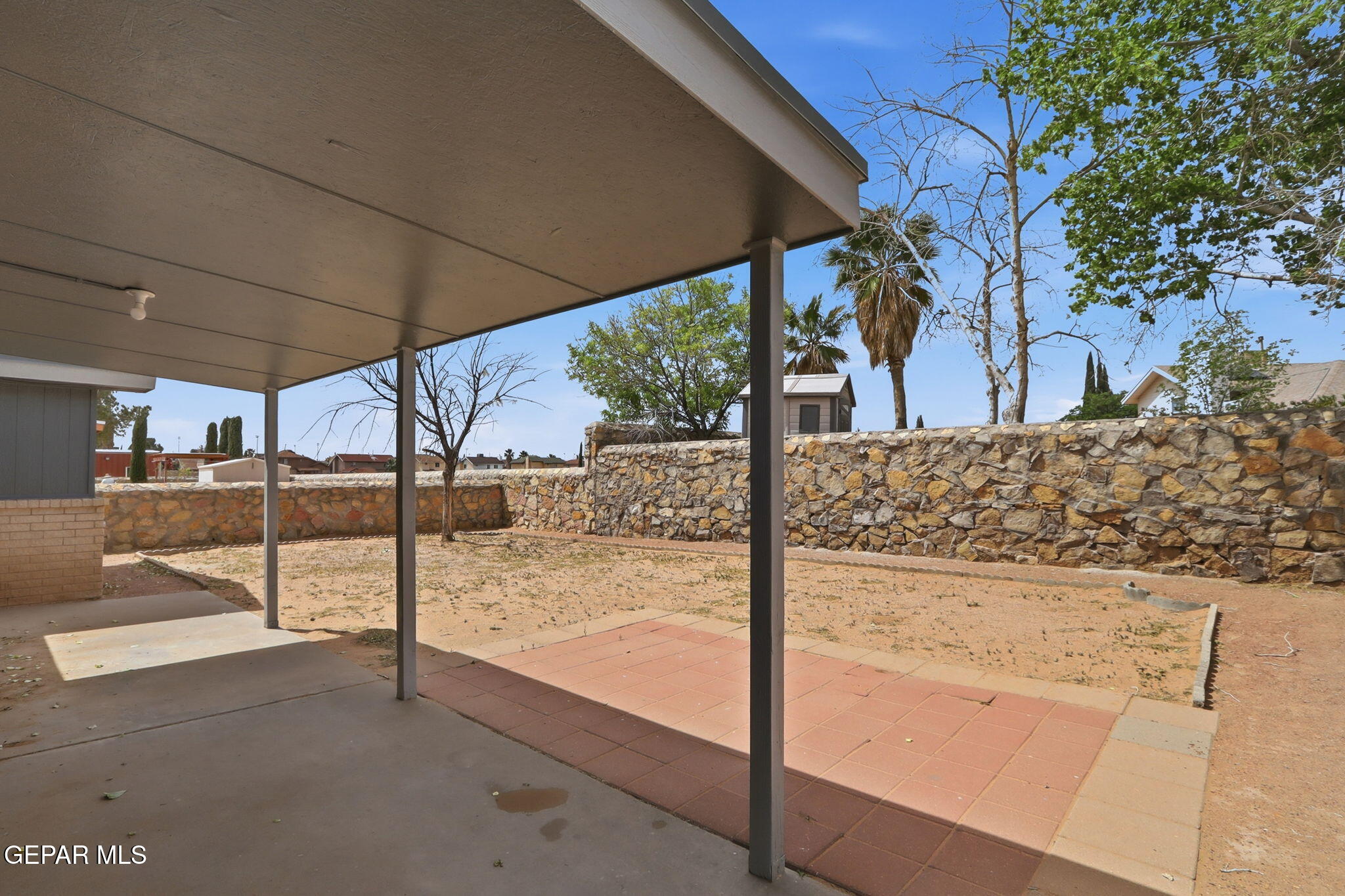 1767 Painted Quail Place El Paso, TX 79936 - Photo 12 of 13 a view of a backyard