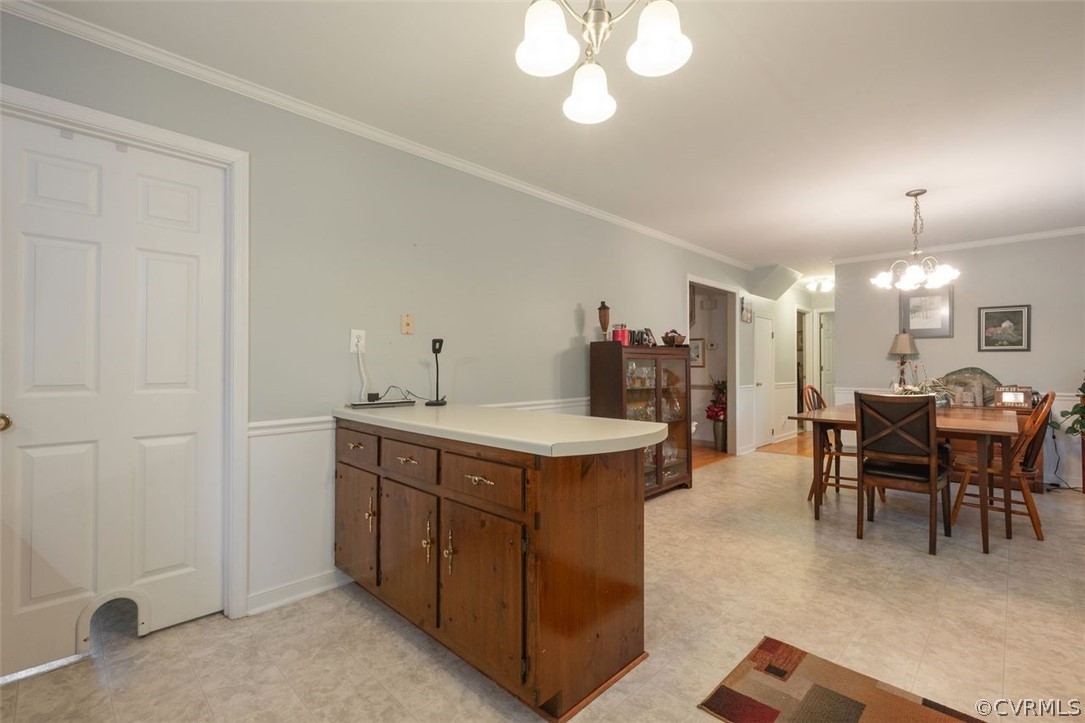 2734 Sutherland Road Sutherland, VA 23885 - Photo 13 of 28 a view of a kitchen and dining room