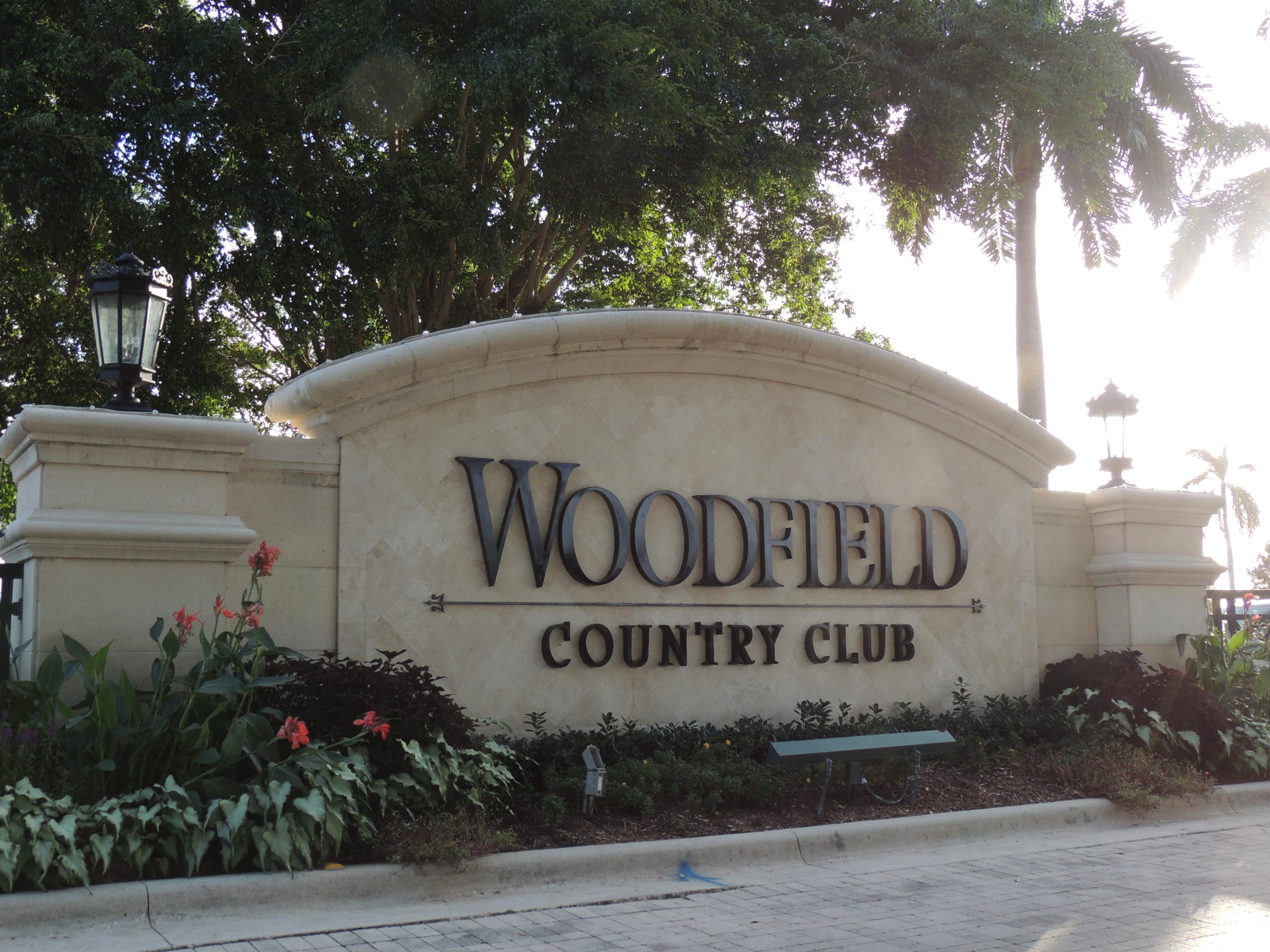 4281 Northwest 63rd Place Boca Raton, FL 33496 - Photo 43 of 44 WOODFIELD COUNTRY CLUB ENTRANCE