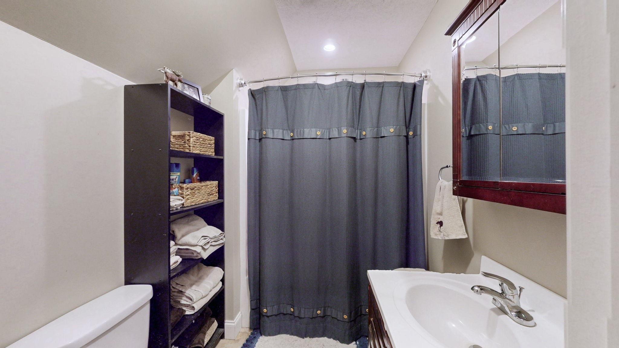 955 Martin Mill Road Puryear, TN 38251 - Photo 21 of 55 a bathroom with a sink toilet and shower