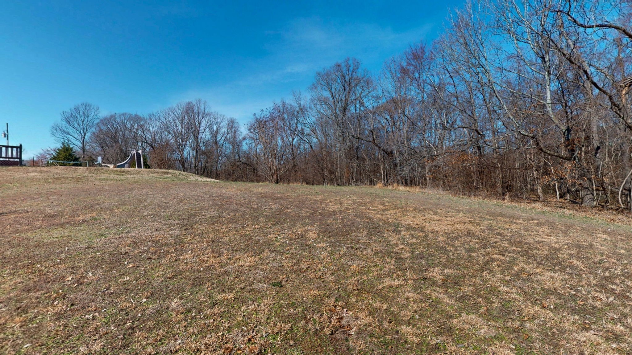 955 Martin Mill Road Puryear, TN 38251 - Photo 35 of 55 a view of dirt field with trees in the background