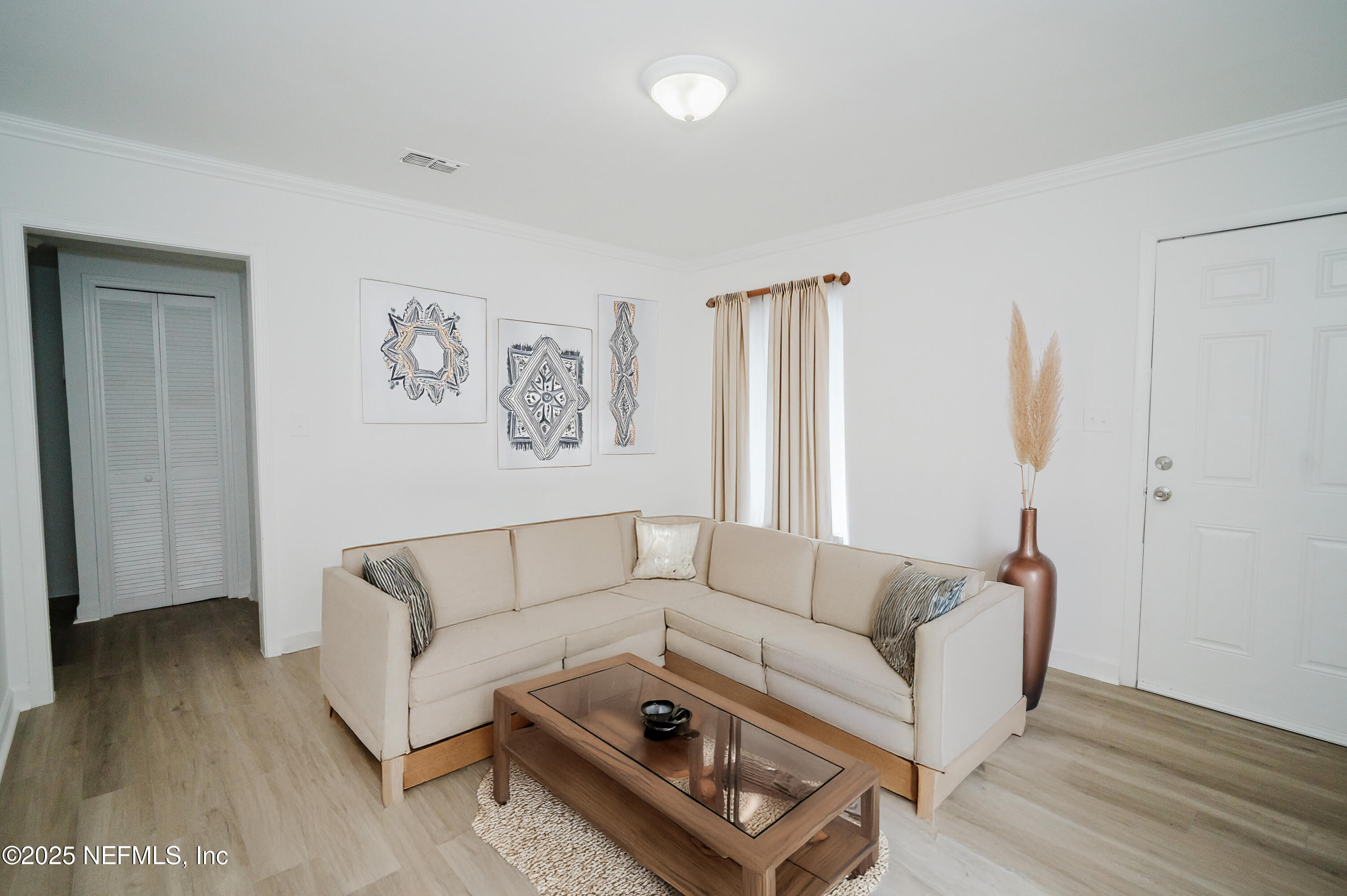 3122 Rayford Street Jacksonville, FL 32205 - Photo 3 of 15 Living Room - Staged