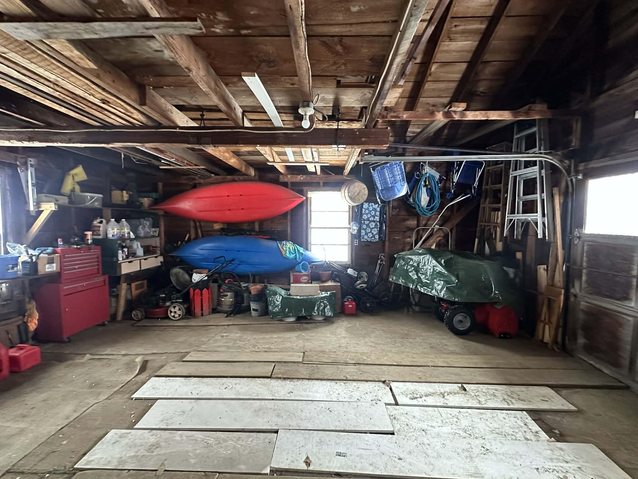 86 North 2nd Rangeway Oakland, ME 04963 - Photo 18 of 26 Garage Interior