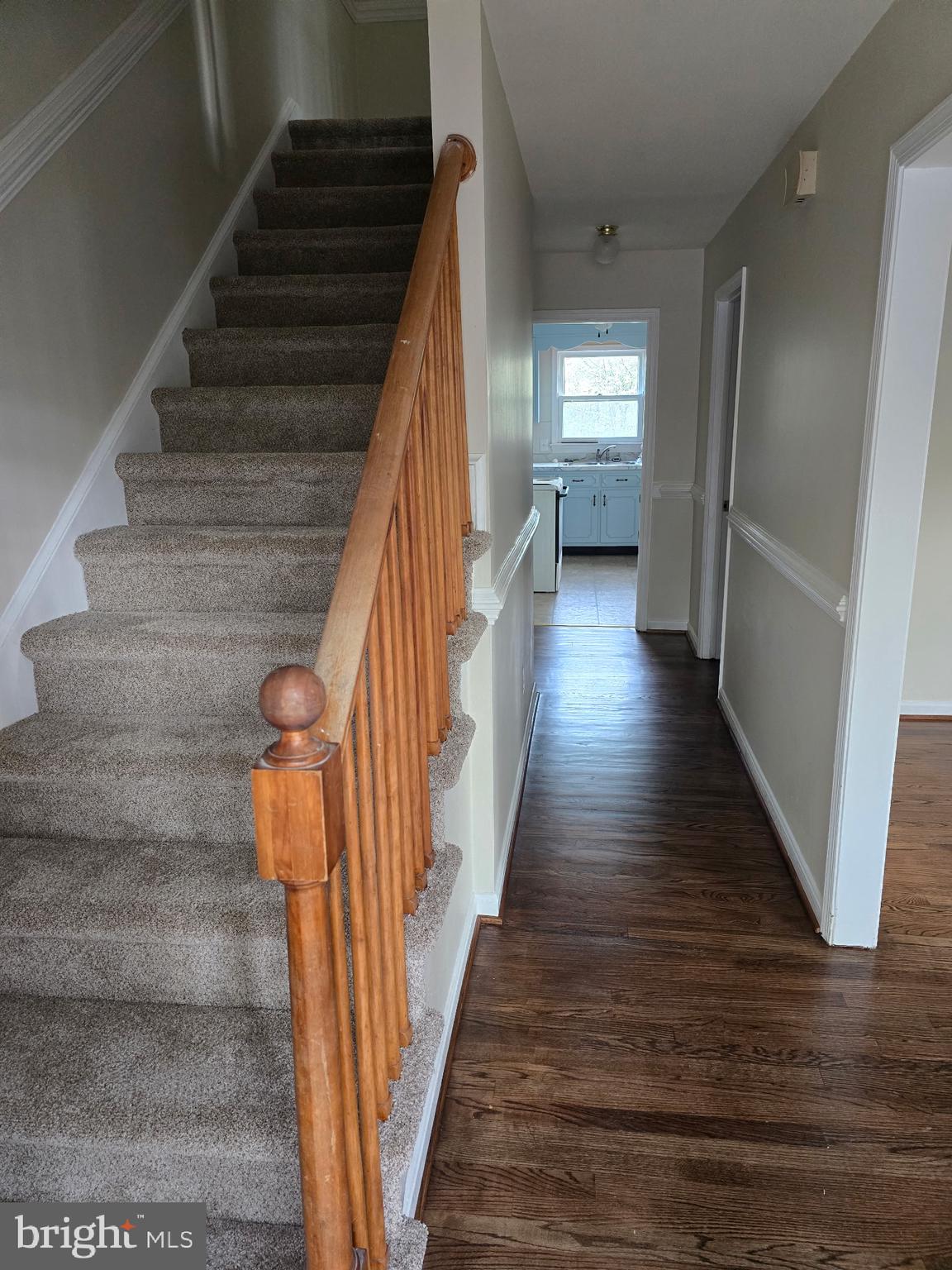 439 Ridgemore Street Fredericksburg, VA 22405 - Photo 2 of 17 a view of entryway and hall with wooden floor