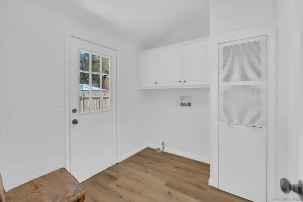 wooden floor in an empty room