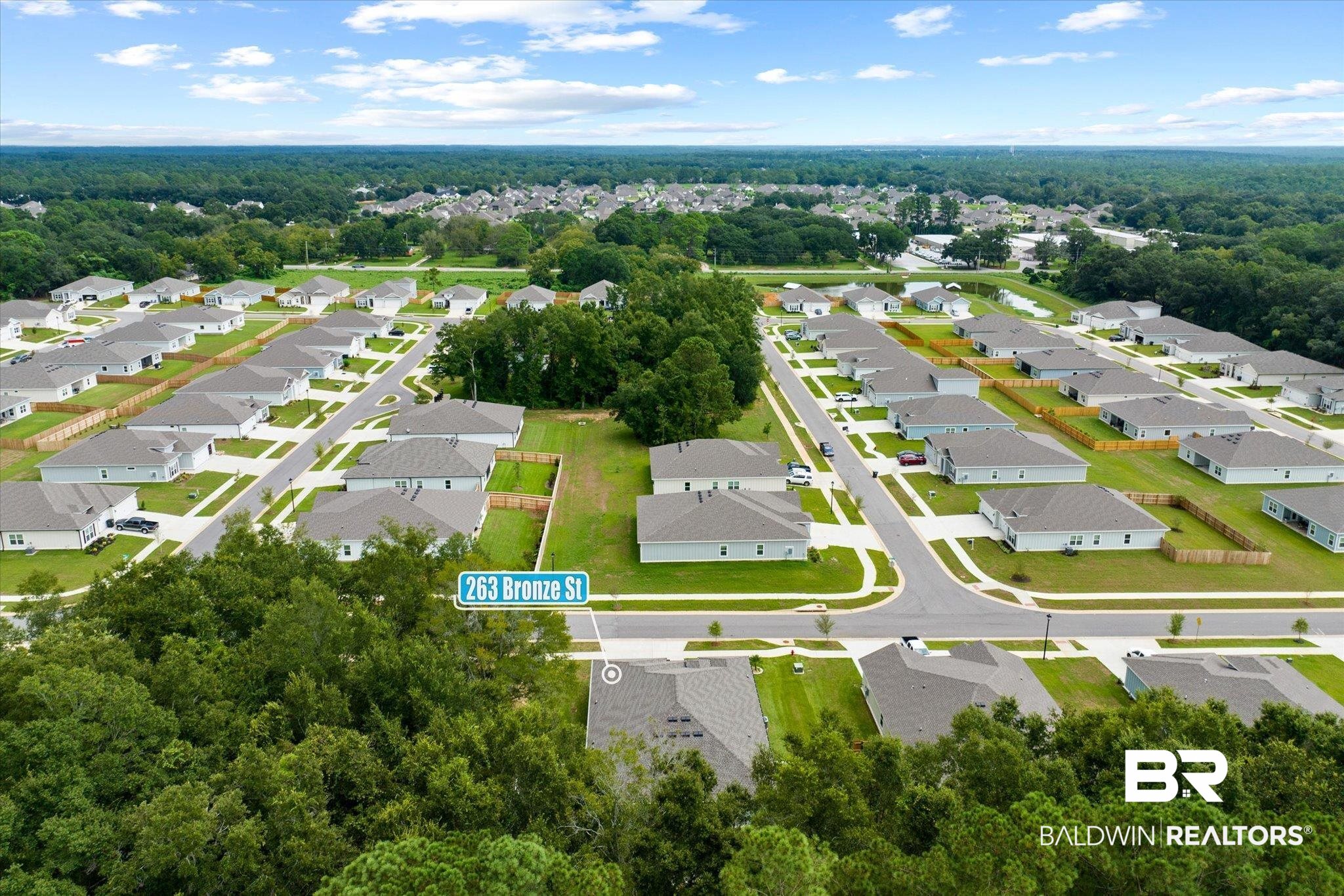 263 Bronze Street Fairhope, AL 36532 - Photo 43 of 47 Birds eye view of property