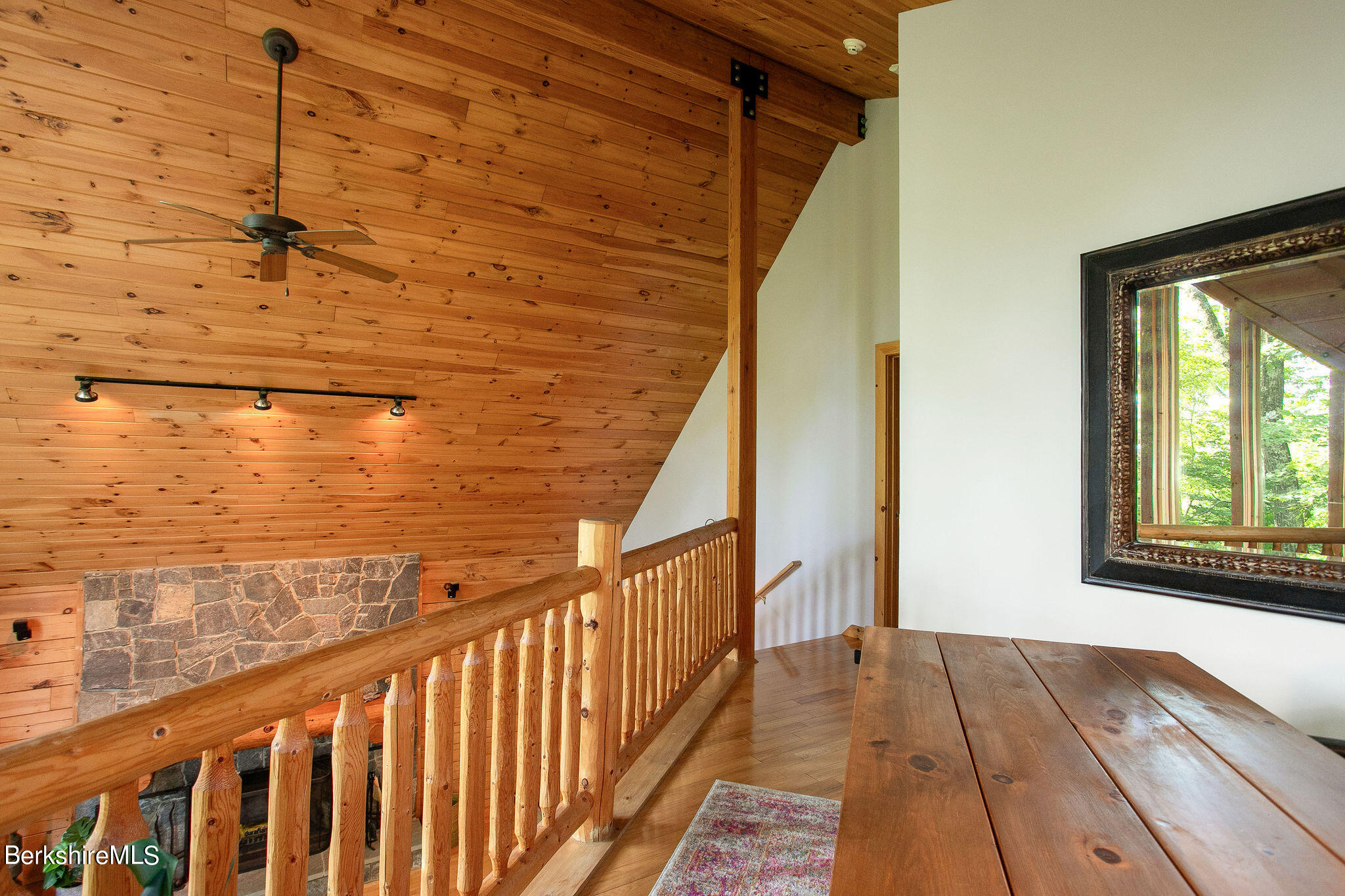 83 Main Road Monterey, MA 01230 - Photo 24 of 49 a view of balcony with wooden floor