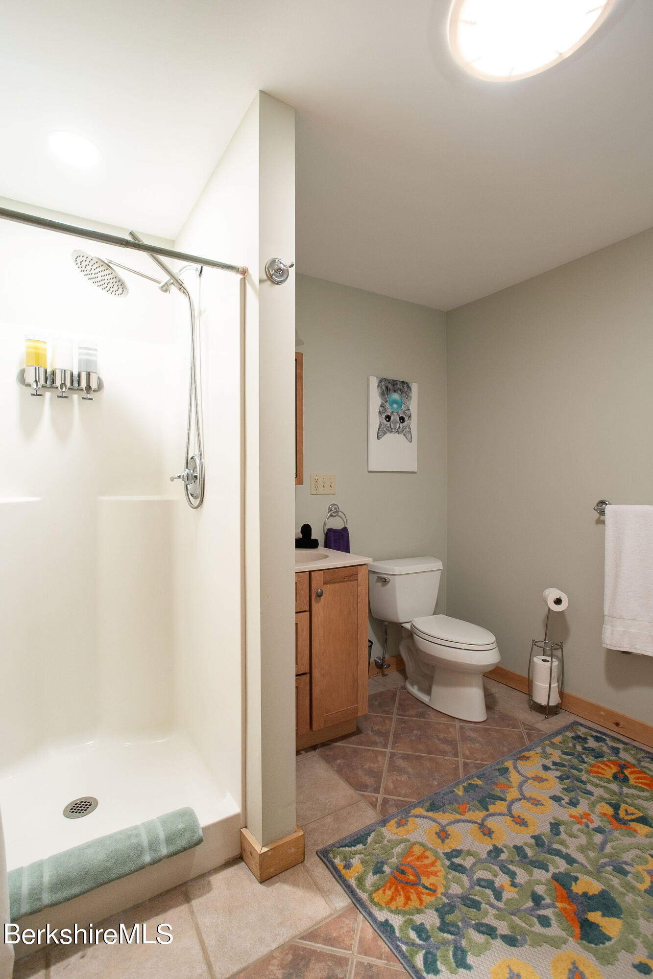 83 Main Road Monterey, MA 01230 - Photo 39 of 49 a bathroom with a toilet and a shower