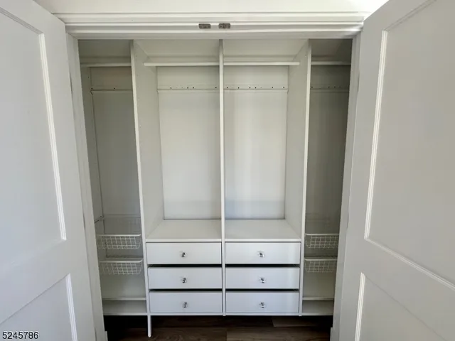 a view of walk in closet