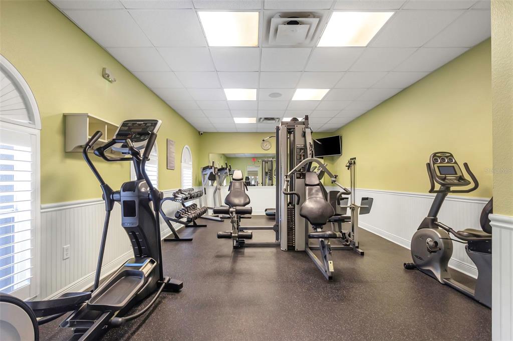 14818 Edgemere Drive Spring Hill, FL 34609 - Photo 59 of 72 a view of a room with gym equipment