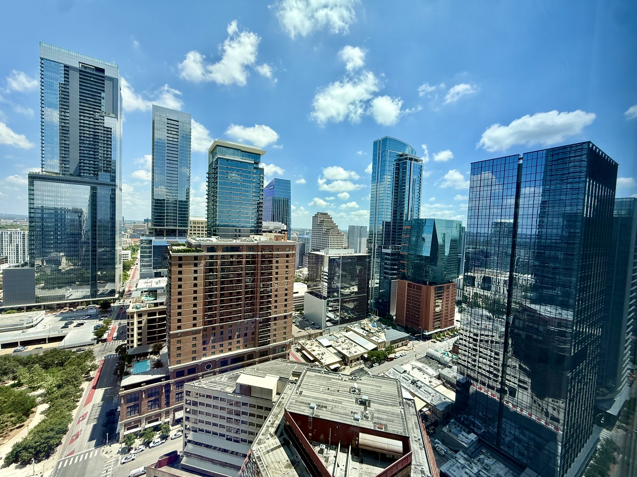210 Lavaca Street, Unit 2809 Austin, TX 78701 - Photo 8 of 17 A dynamic skyline view with glass towers reflecting the vibrant cityscape