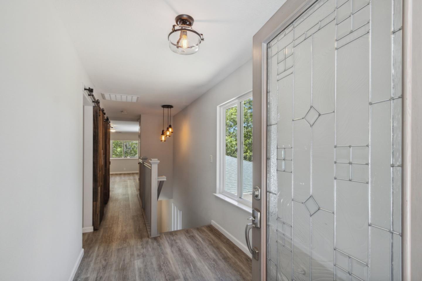 24895 Skyland Road Los Gatos, CA 95033 - Photo 3 of 113 a view of hallway with wooden floor