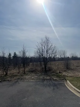 a backyard of a house