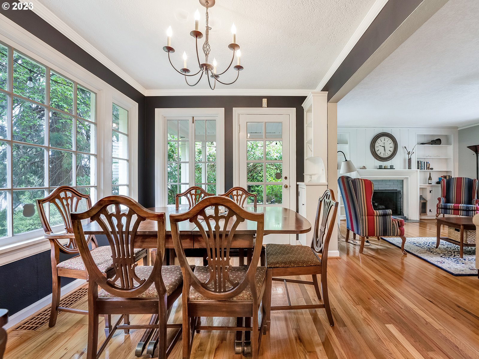 2828 Southwest Sunset Boulevard Portland, OR 97239 - Photo 9 of 32 a view of a dining room with furniture window and outside view