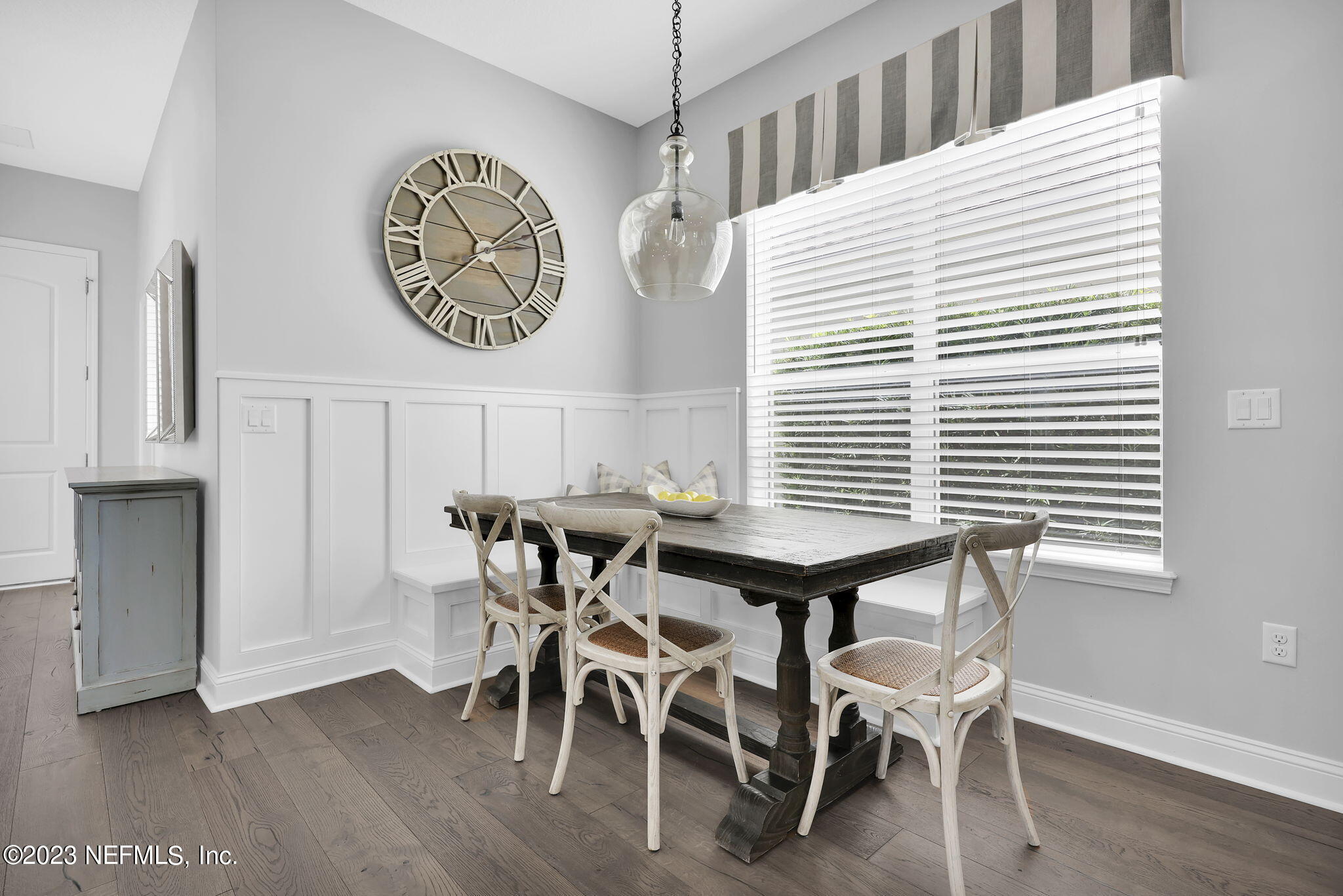 141 Pelican Pointe Road Ponte Vedra, FL 32081 - Photo 16 of 80 a view of a dining room with furniture and a window