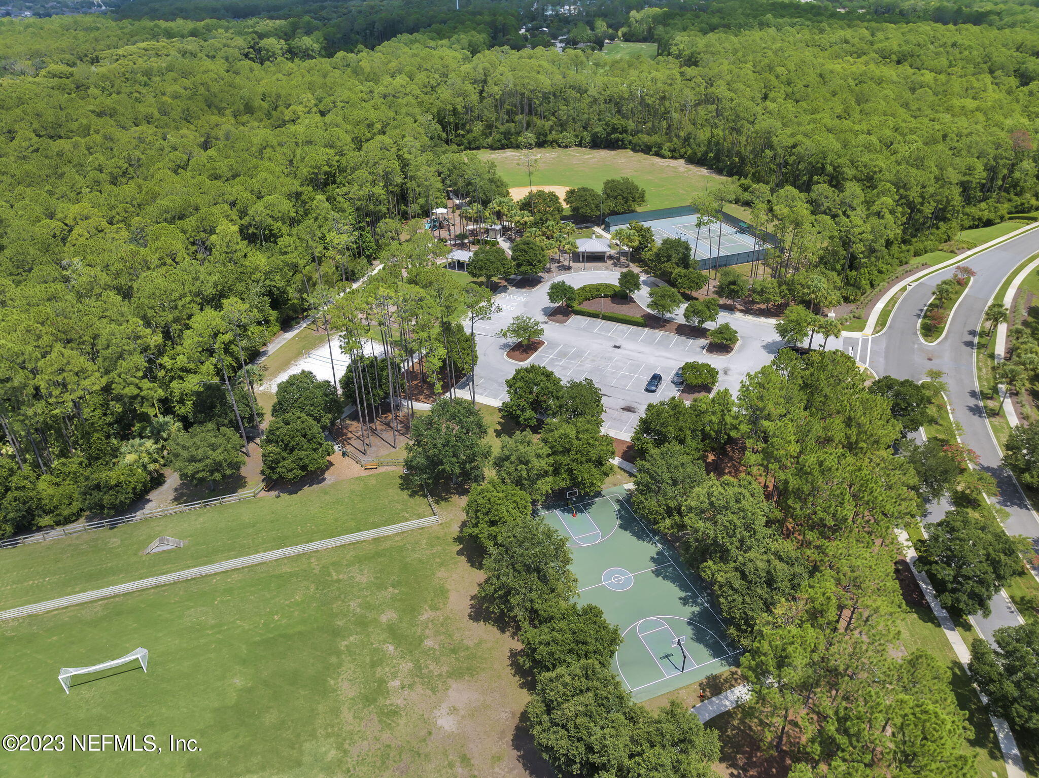 141 Pelican Pointe Road Ponte Vedra, FL 32081 - Photo 55 of 80 an aerial view of a residential houses with outdoor space and street view