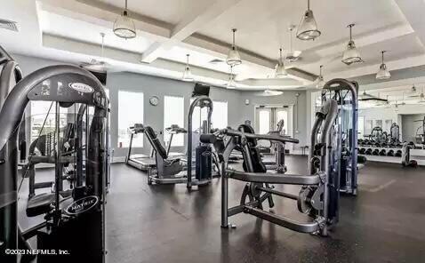 141 Pelican Pointe Road Ponte Vedra, FL 32081 - Photo 74 of 80 a view of a room with gym equipment