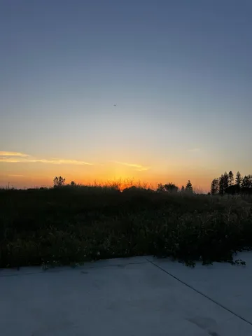 a view of outdoor and sunset