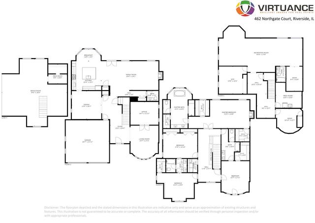 462 Northgate Court Riverside, IL 60546 - Photo 36 of 36 a picture of a bench in a white building