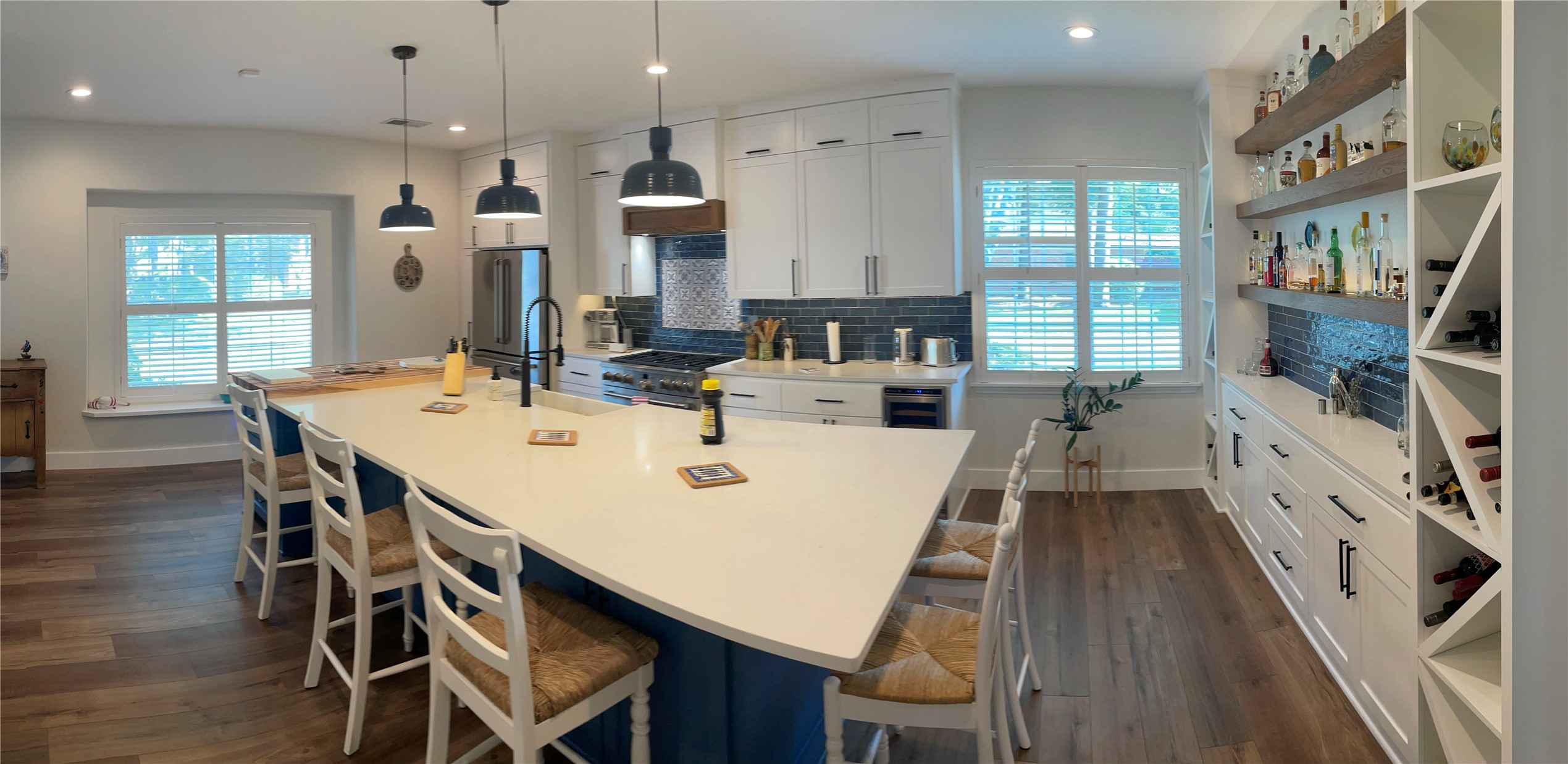 5 Maystar Court Spring, TX 77380 - Photo 6 of 26 a large kitchen with lots of counter space and window