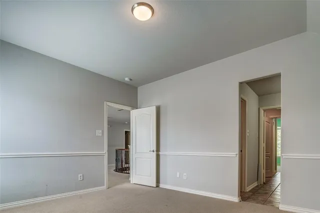 a view of empty room